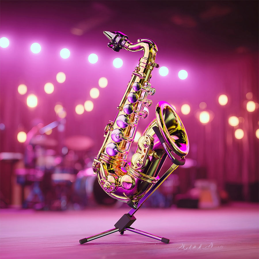 Metalmorphose Keychain - Chocli - Saxophone