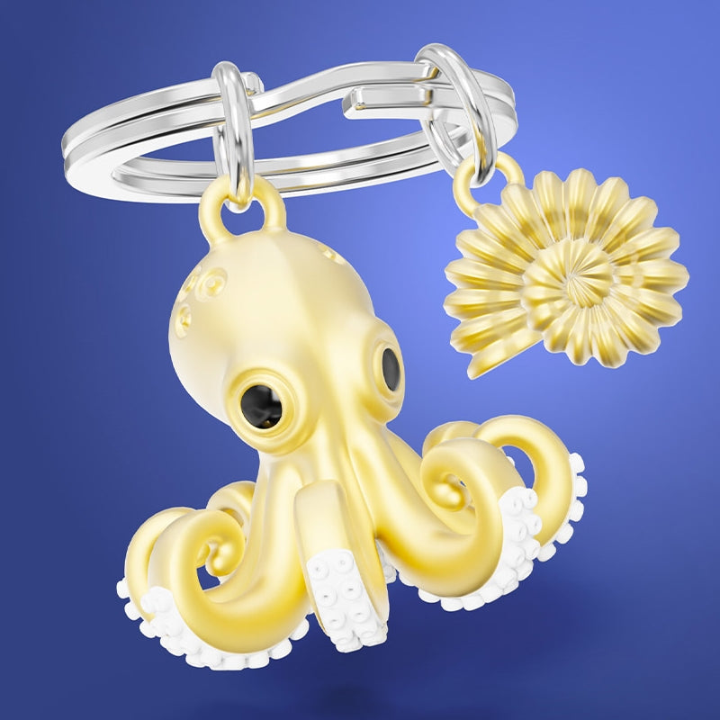 Metalmorphose Keychain - Chocli - Octopus
