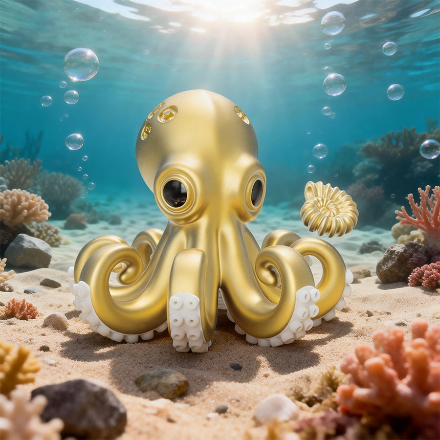 Metalmorphose Keychain - Chocli - Octopus