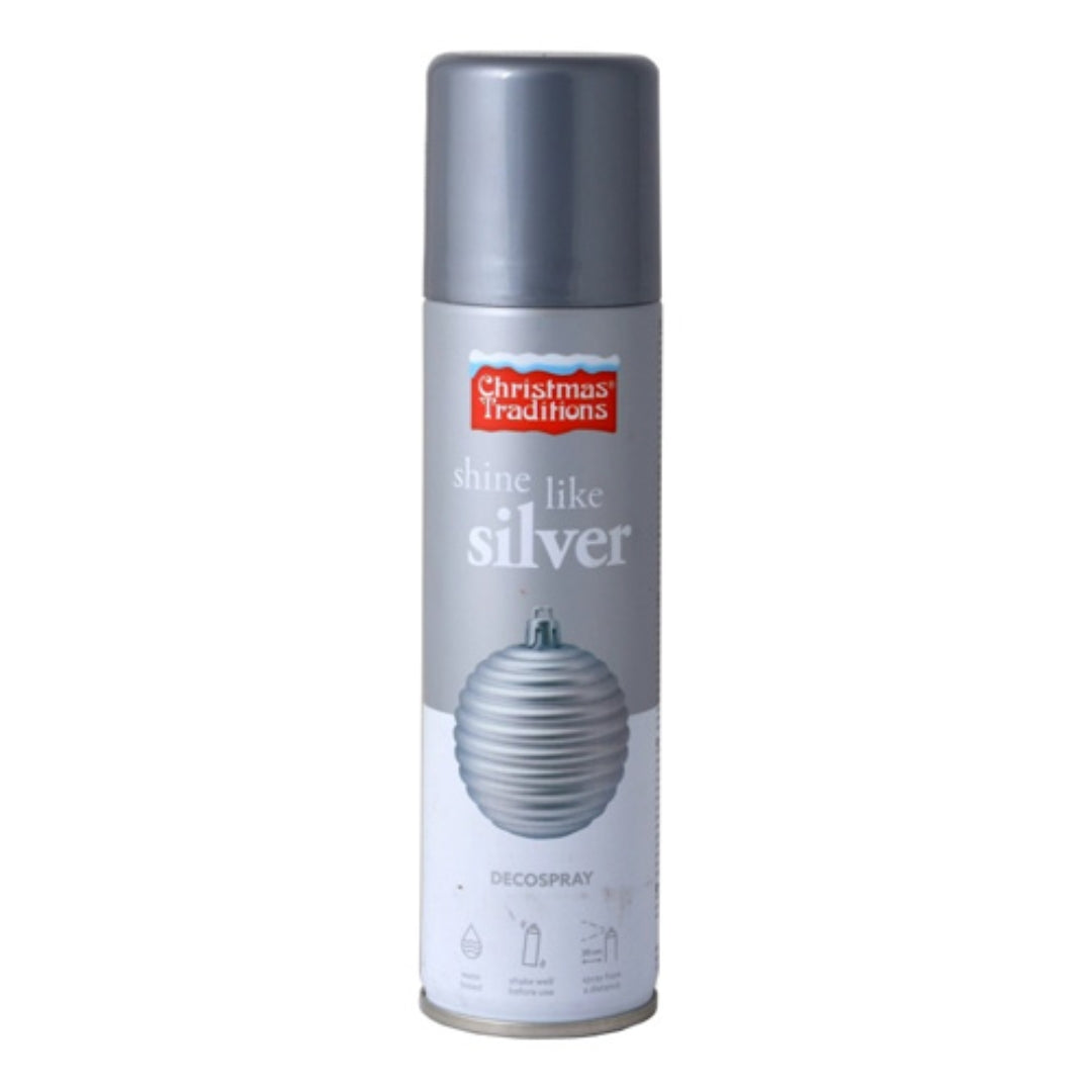 Christmas Traditions Decospray - 150ml - Silver