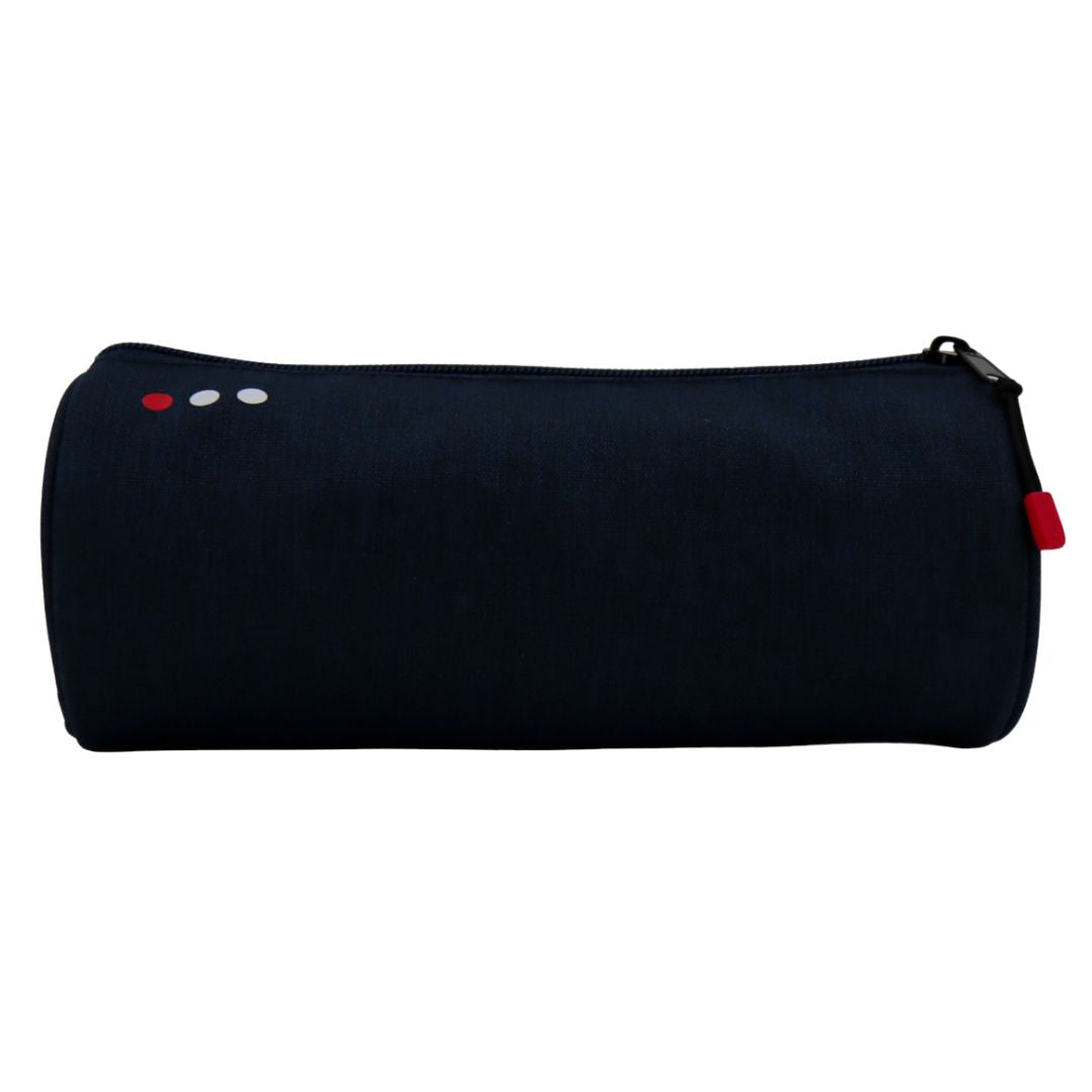 Touch Round Pencil Case 9 x 23 x 9cm - Blue