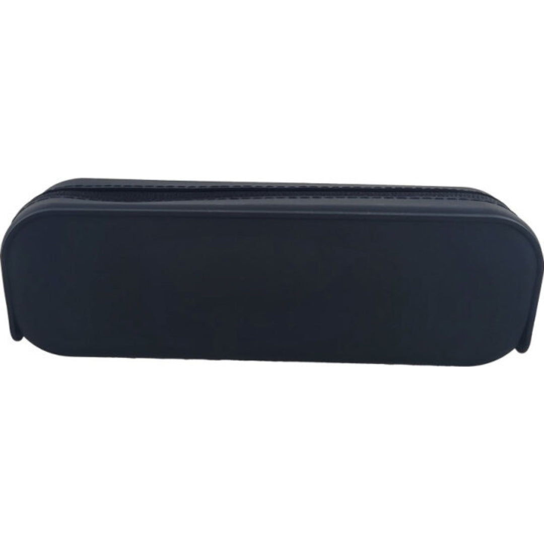 Nordic Silicone Pencil Case 6 x 19.5 x 5cm - Black