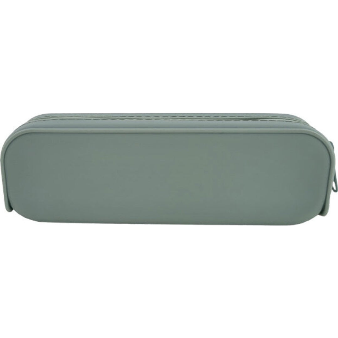 Nordic Silicone Pencil Case 6 x 19.5 x 5cm - Green