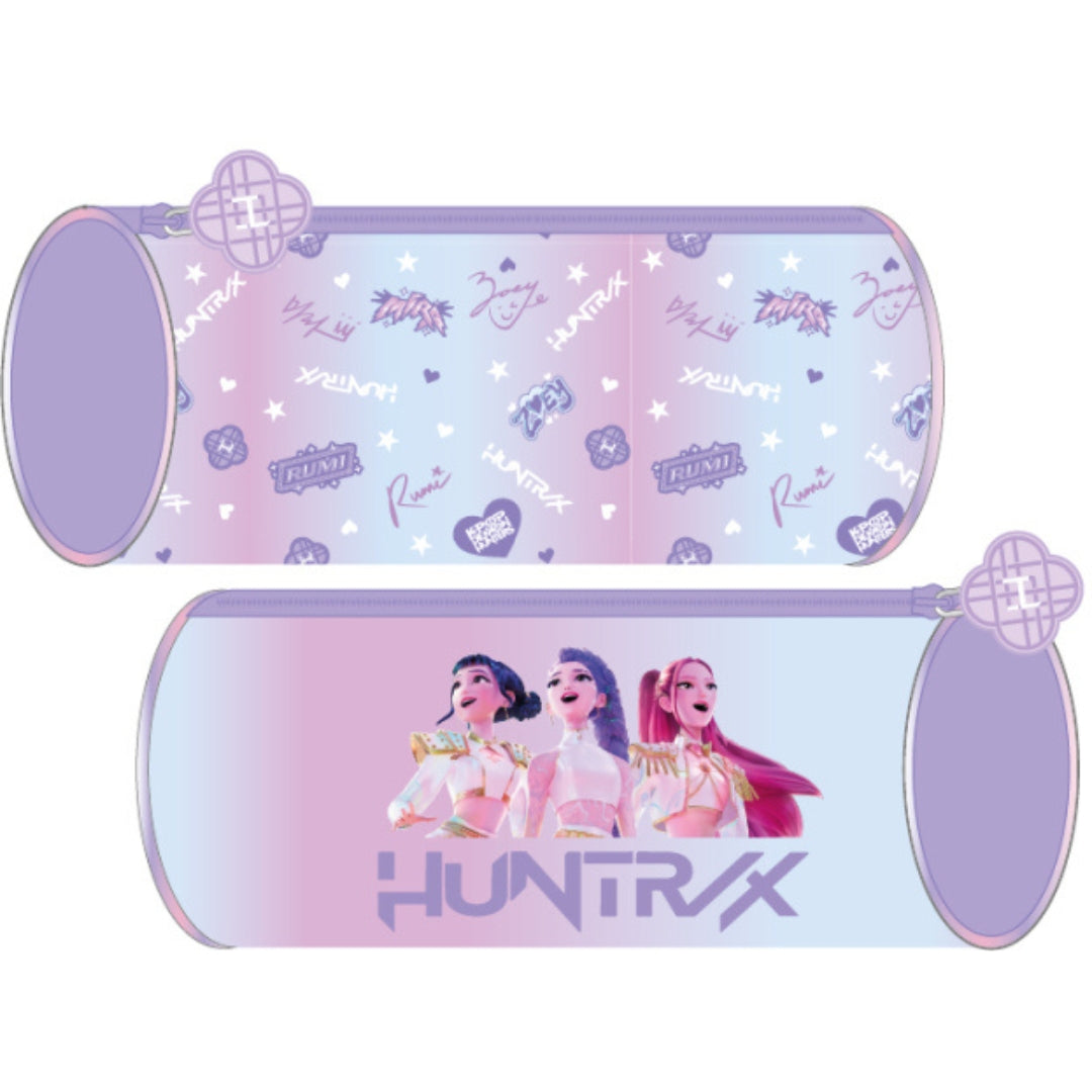 Netflix Round Pencil Case 8 x 22 x 8cm - KPop Demon Hunters