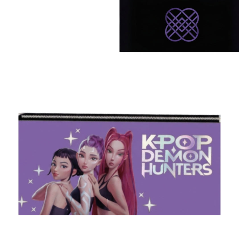 Netflix 2 Compartments Pencil Case 12 x 23 x 8cm - KPop Demon Hunters