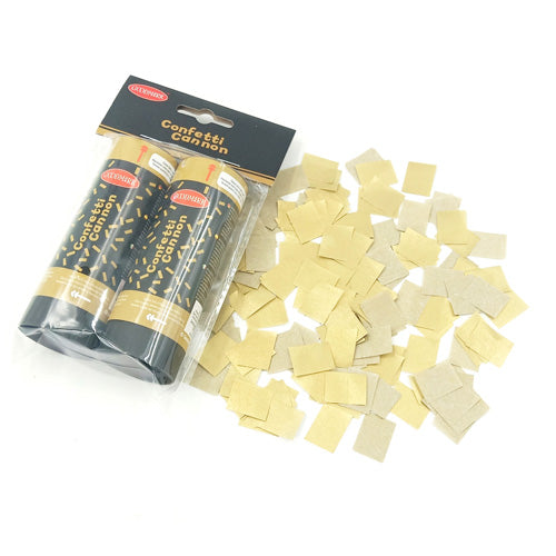 GoodMark Confetti Cannon 11cm A Pack Of 2pcs - Gold