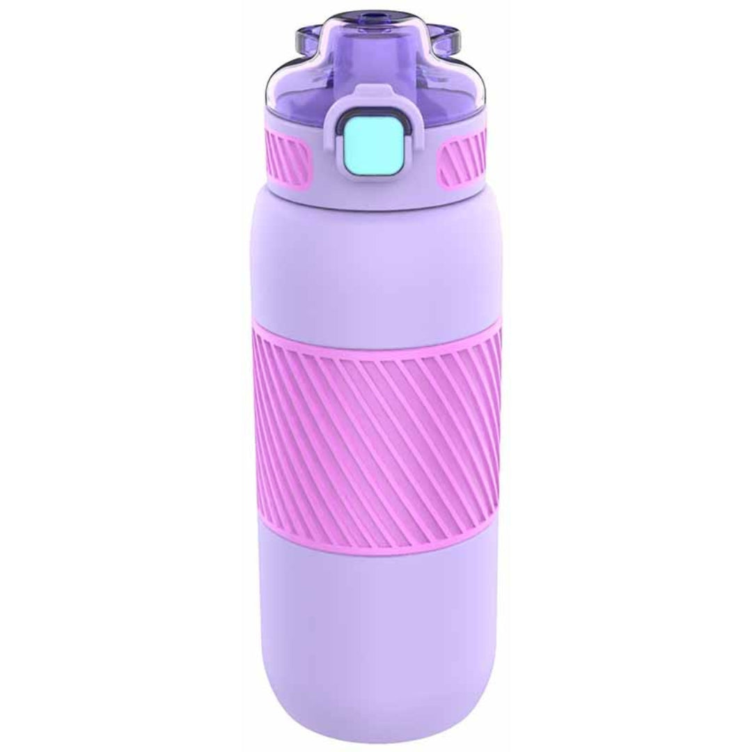 Lunch Buddies - Double Wall Stainless Steel Bottle 500ml - Purple
