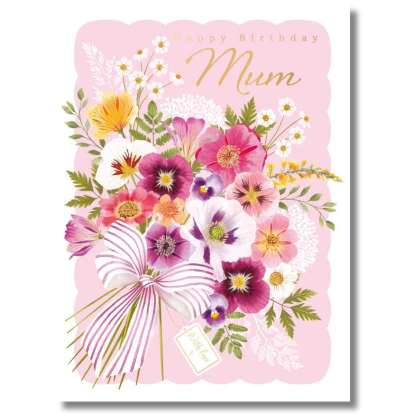 Noel Tatt Happy Birthday Mum - Greeting Card