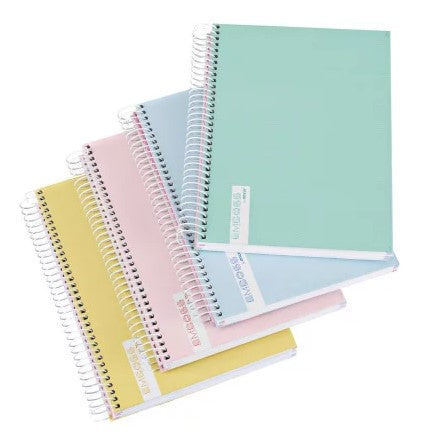 A5 Ancor Emboss  Spiral Notebook x 1pc Assortment