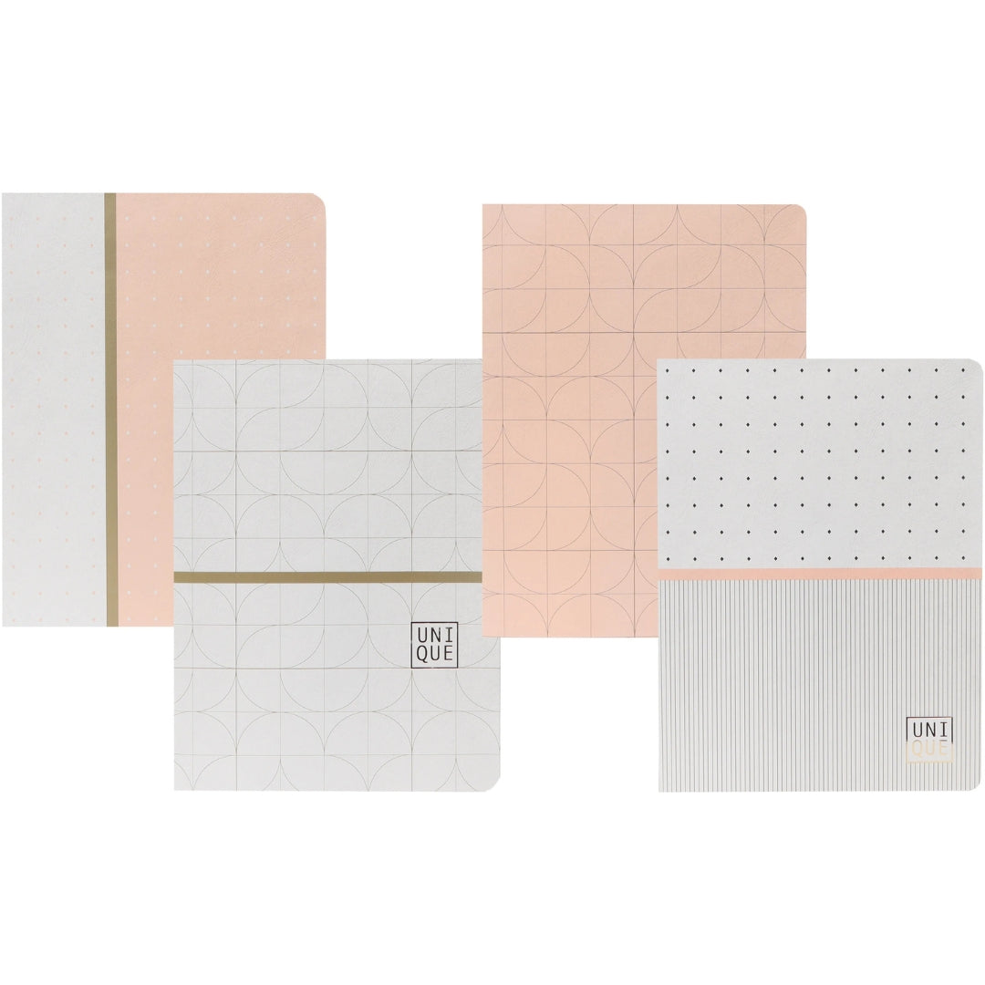 A4 Ancor Lined Notebook 48pgs - Unique x 1pc Assortment
