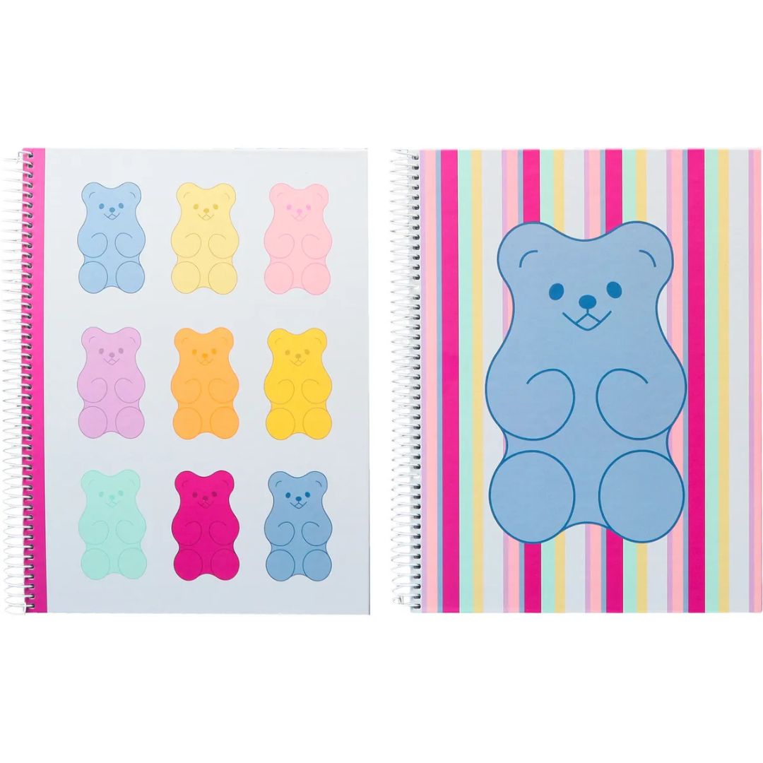 A4 Ancor B'log Spiral Notebook 80p 90g - Sweet Candy x 1pc Assortment