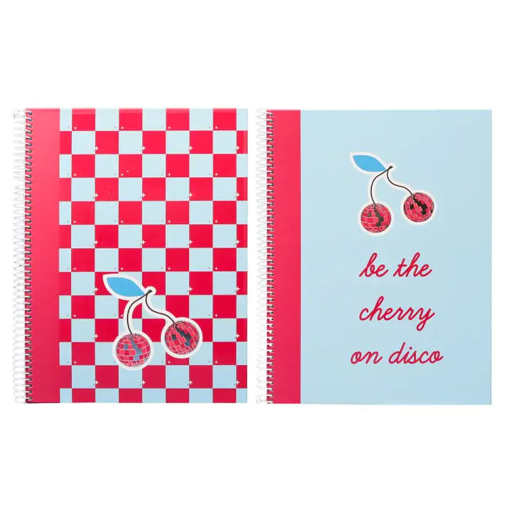 A5 Ancor B'log Spiral Notebook 80p 90g - Cherry Disco x 1pc Assortment