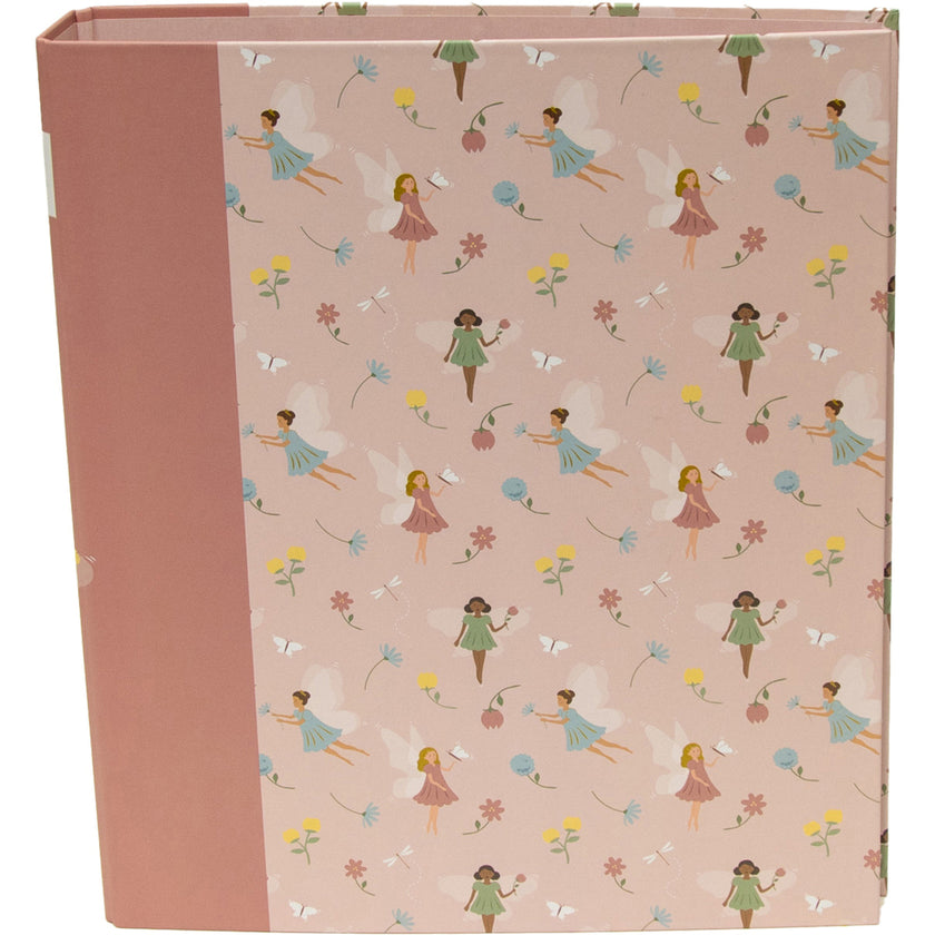 A4 Ancor B'log 2 Ring Binder 4cm - Fairies Rose