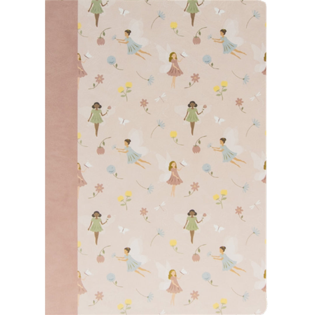 A5 Ancor Lined Notebook 48pgs - Fairies - Rose