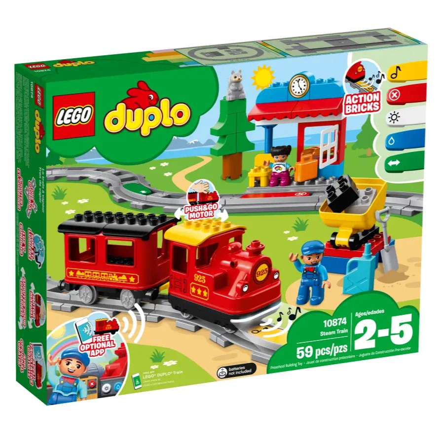 Lego Duplo 10874 Steam Train 2-5y