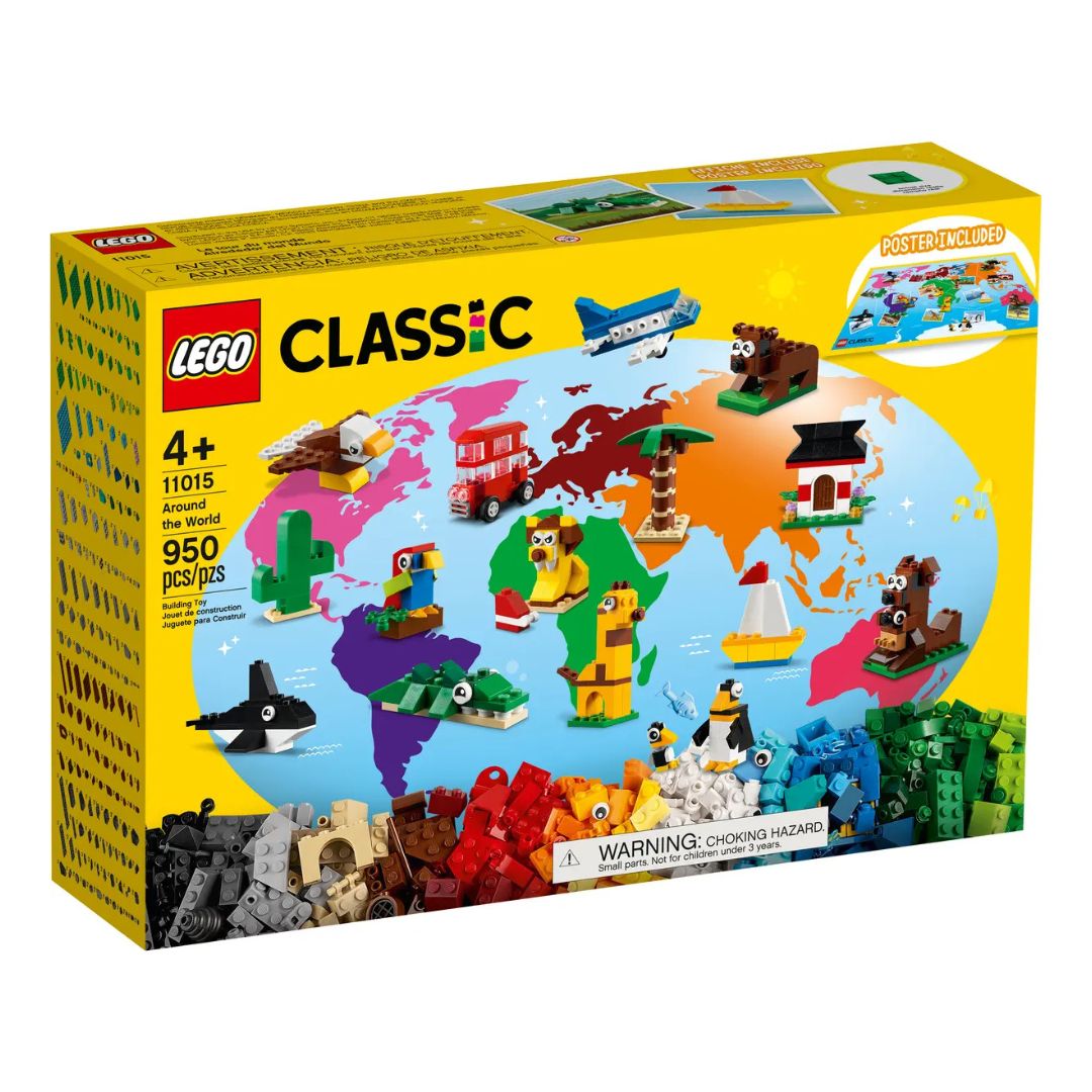 Lego Classic 11015 - Around The World +4y