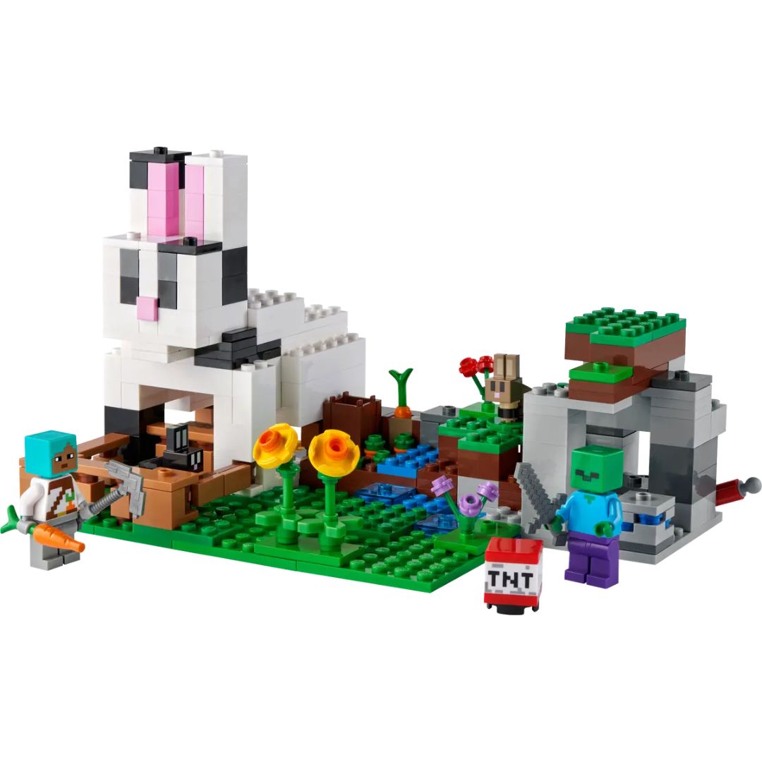 Lego Minecraft 21181- The Rabbit Ranch +8y