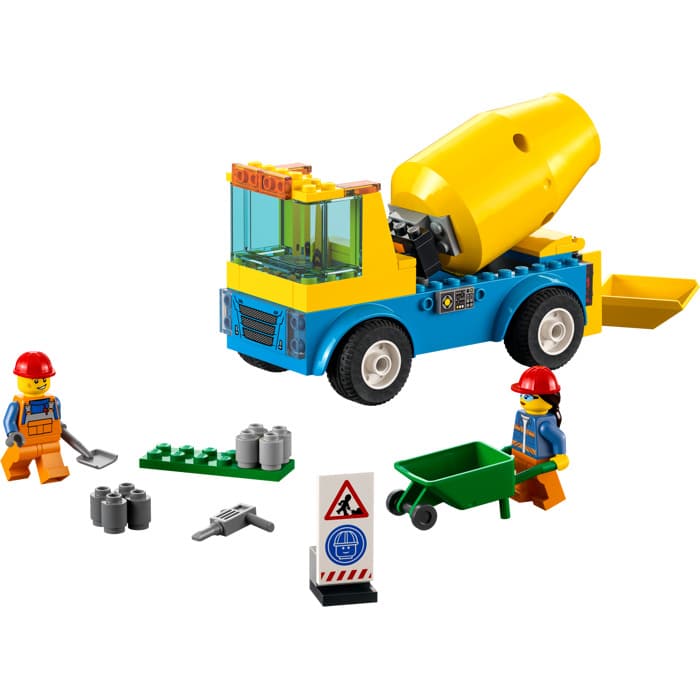 Lego 60325 Cement Mixer Truck