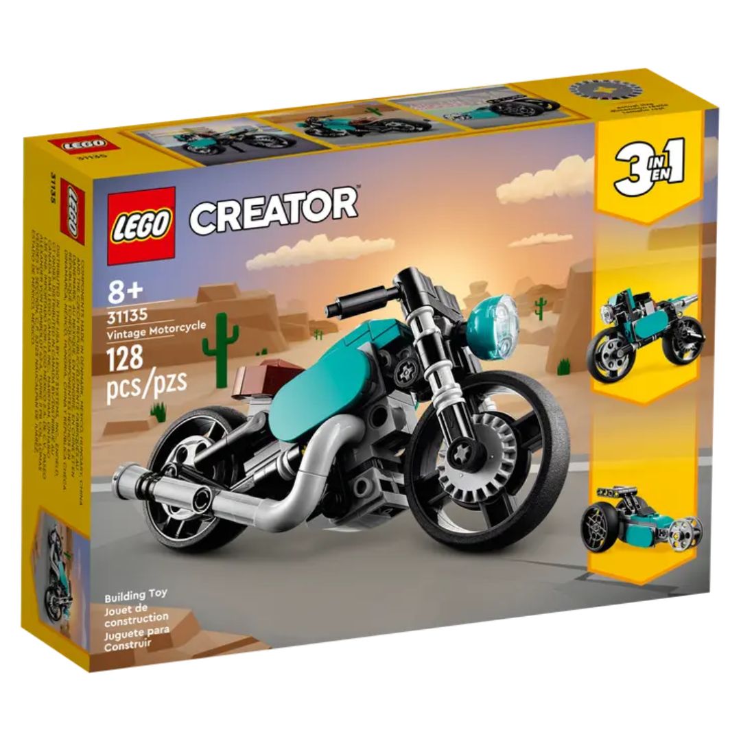 Lego 31135 Creator 3 In 1 Vintage Motorcycle 8y+