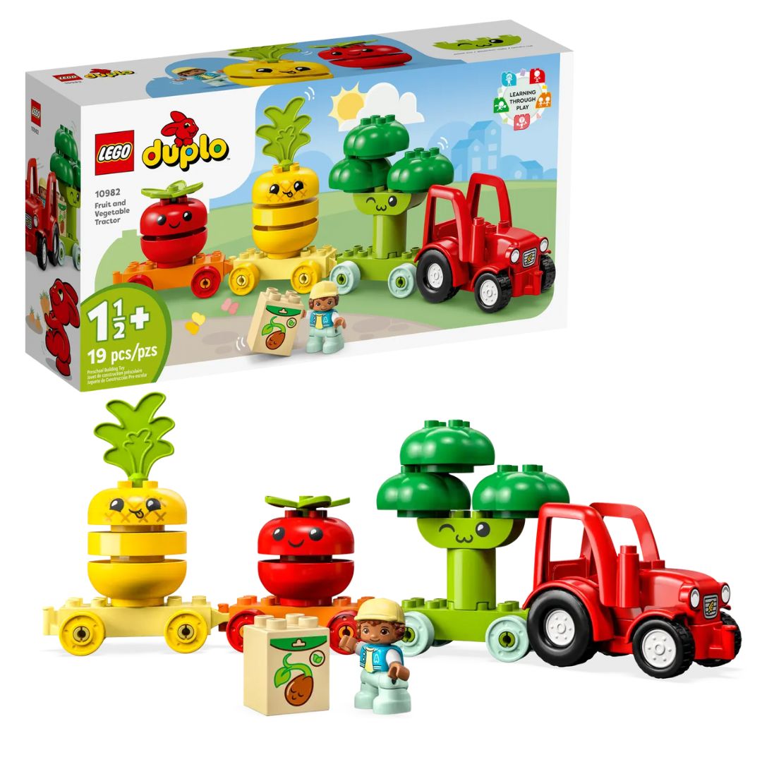 Lego Duplo 10982 - Fruit And Vegetable Tractor +1.5y