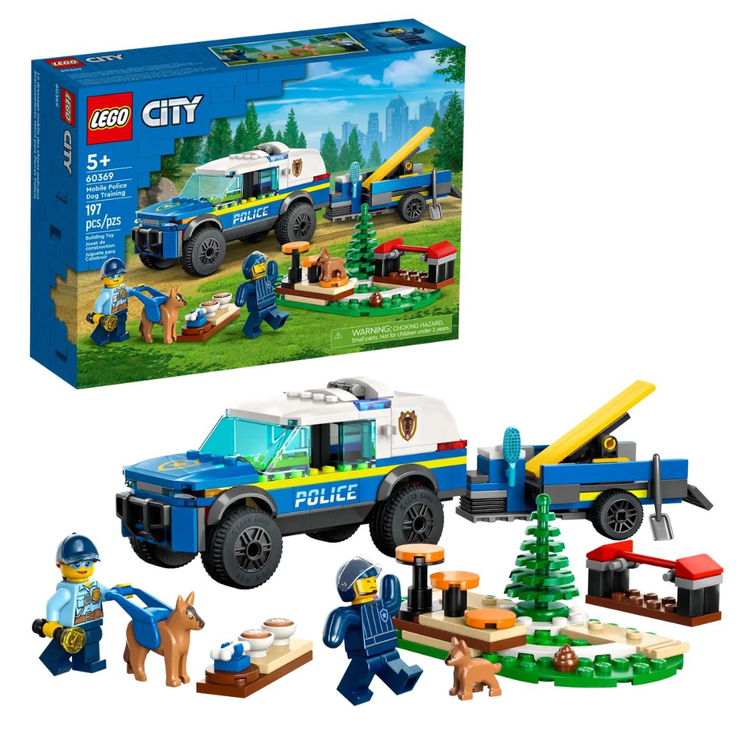 Lego City 60369 - Mobile Police Dog Training +5y