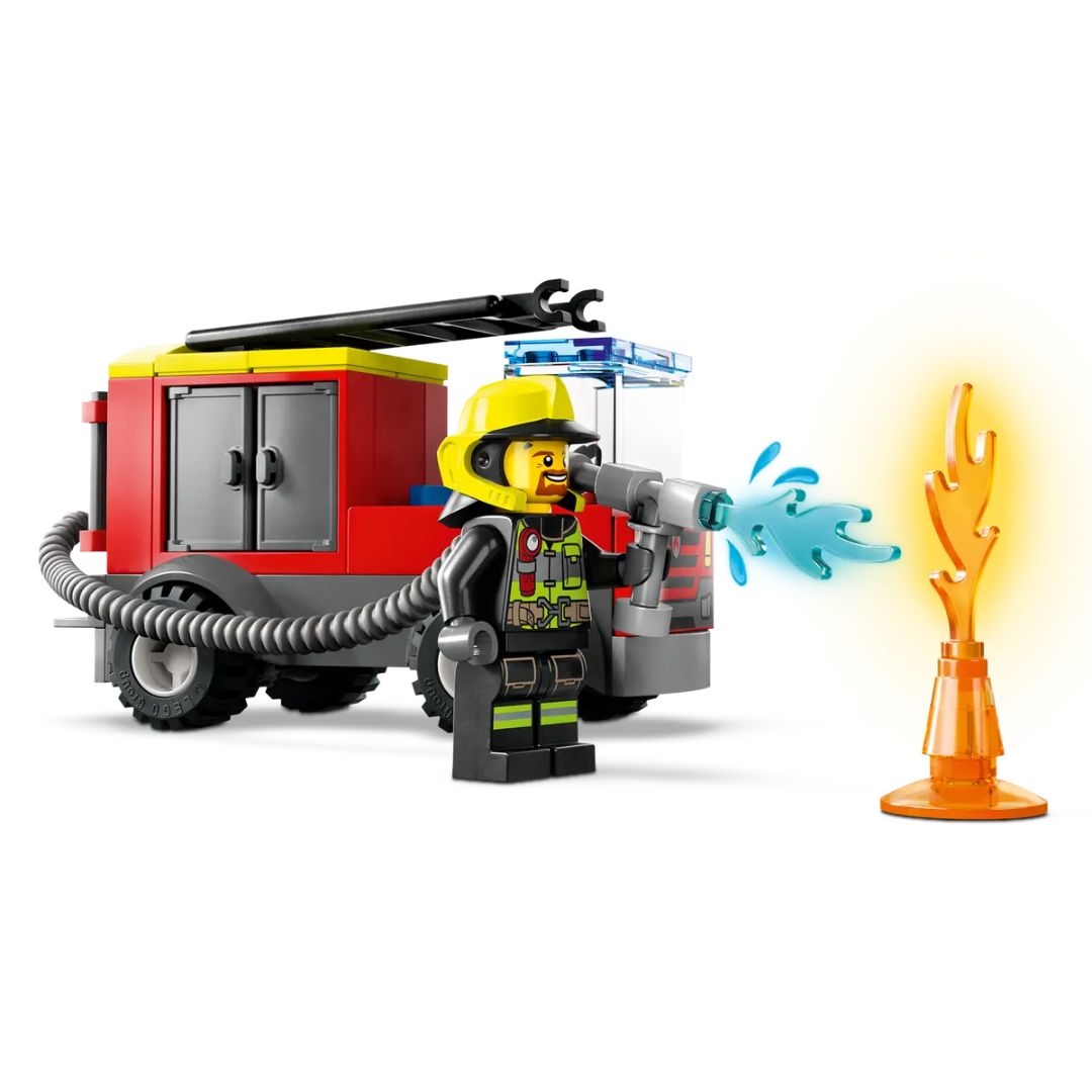 Lego City 60375 - Fire Station And Fire Truck +4y