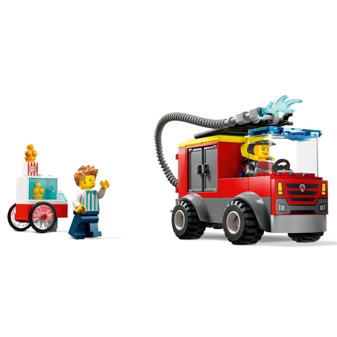 Lego City 60375 - Fire Station And Fire Truck +4y