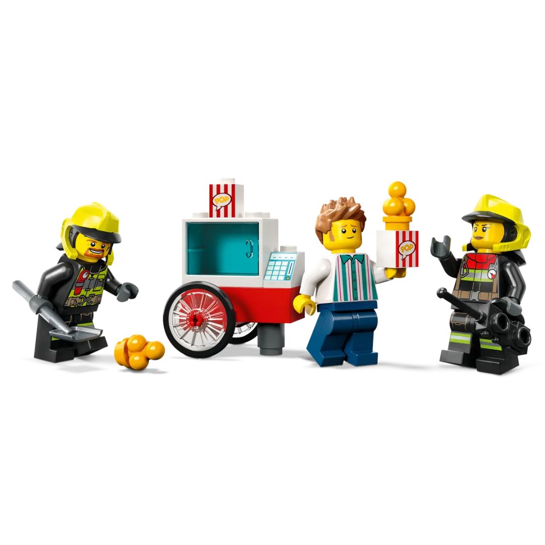 Lego City 60375 - Fire Station And Fire Truck +4y