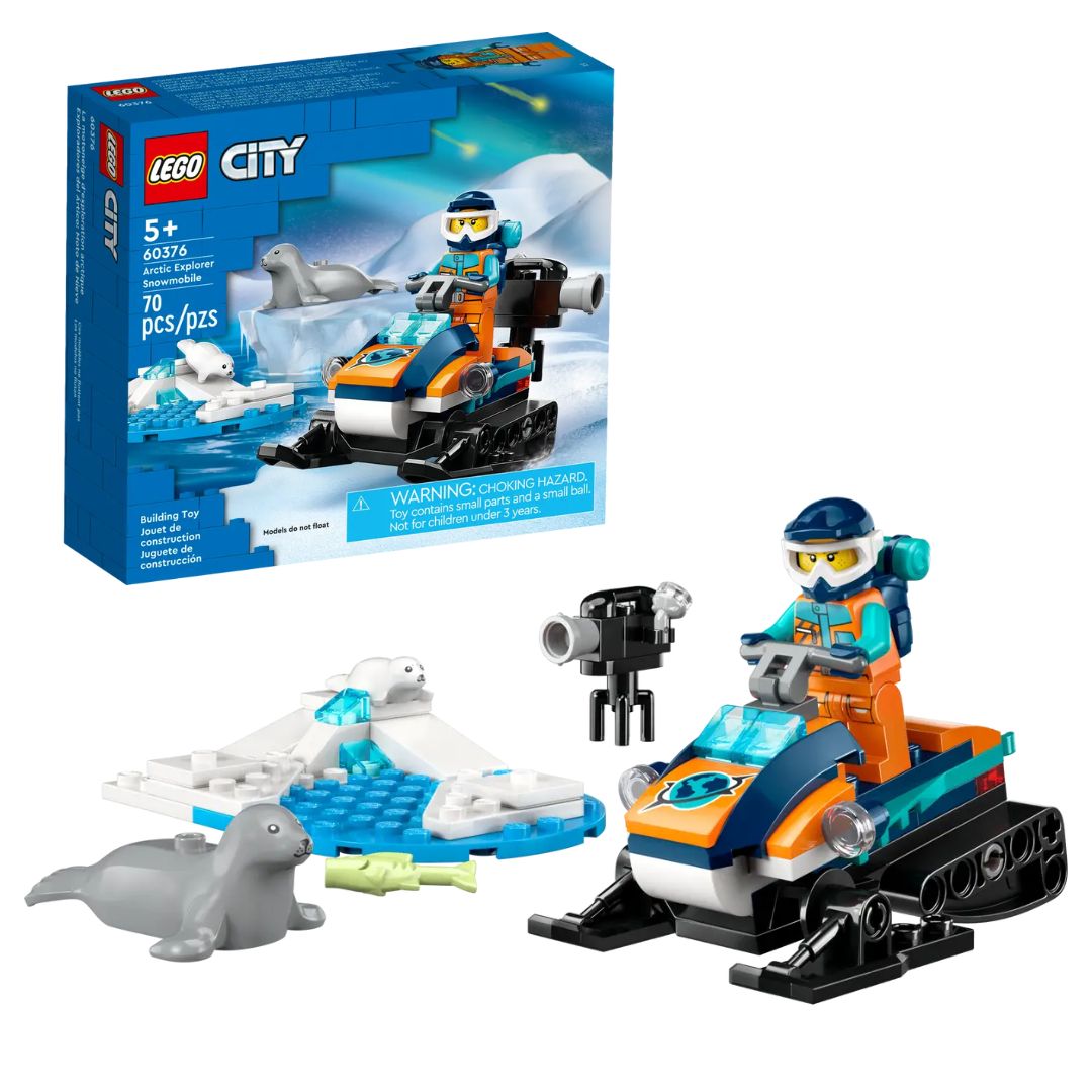 Lego City 60376 - Arctic Explorer Snowmobile +5y