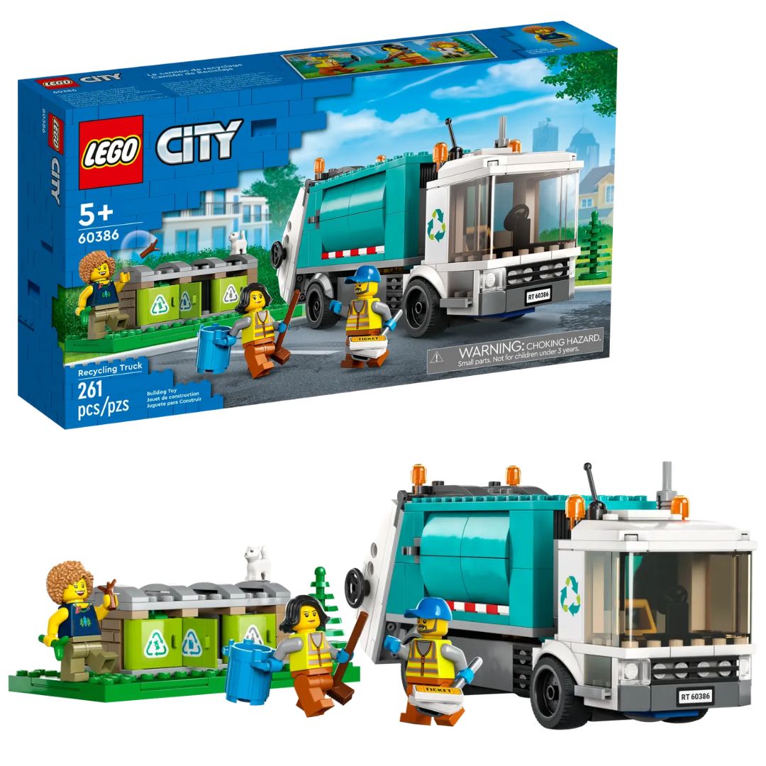 Lego City 60386 - Recycling Truck +5y