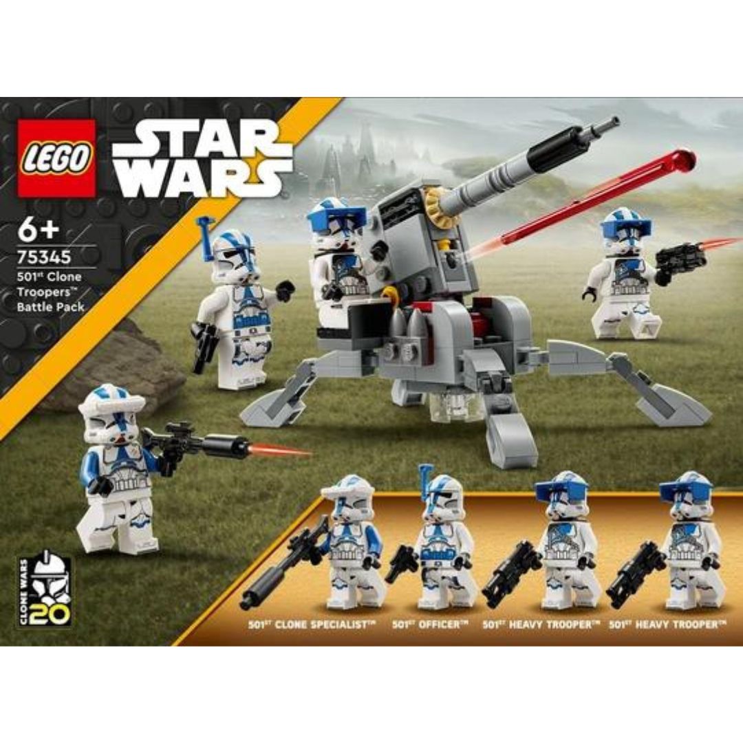 Lego Star Wars  75345 501st Clone Troopers Battle 6+