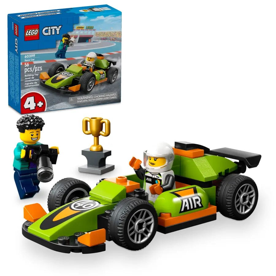 Lego City 60399 - Green Race Car +4y