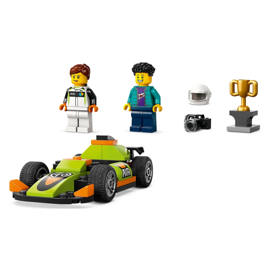 Lego City 60399 - Green Race Car +4y