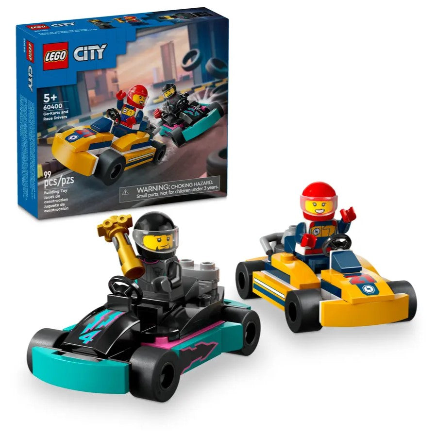 Lego City 60400 - Go-Karts And Race Drivers +5y