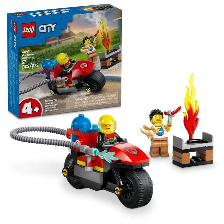 Lego City 60410 - Fire Rescue Motorcycle +4y