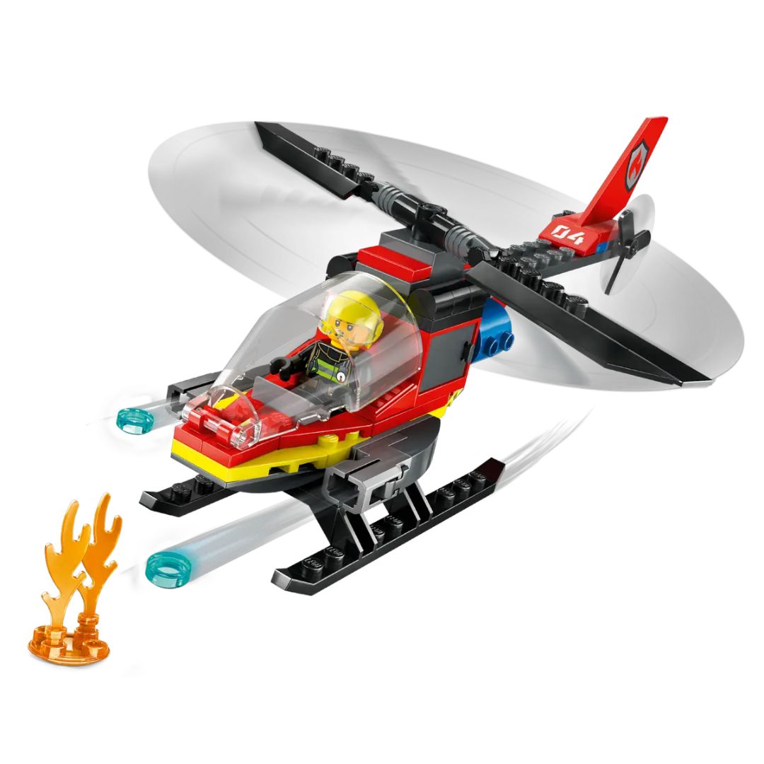 Lego City 60411 - Fire Rescue Helicopter +5y