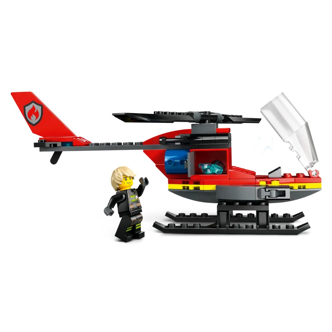 Lego City 60411 - Fire Rescue Helicopter +5y