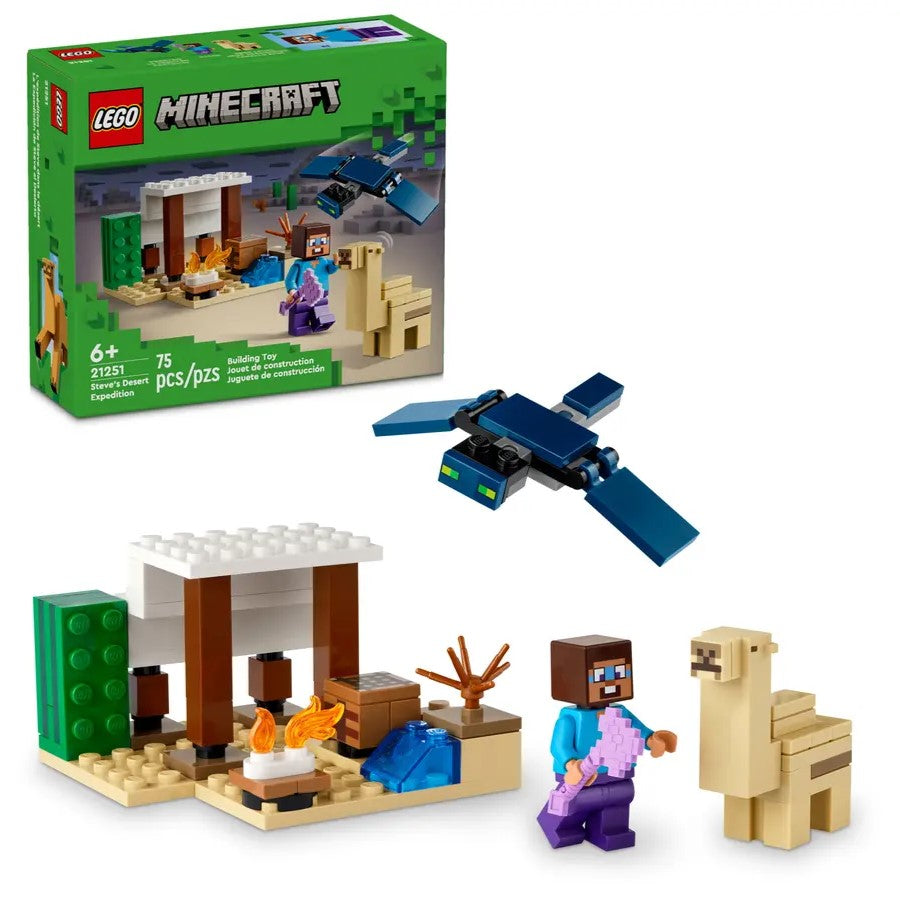 Lego Minecraft 21251 - Steve's Desert Expedition +6y