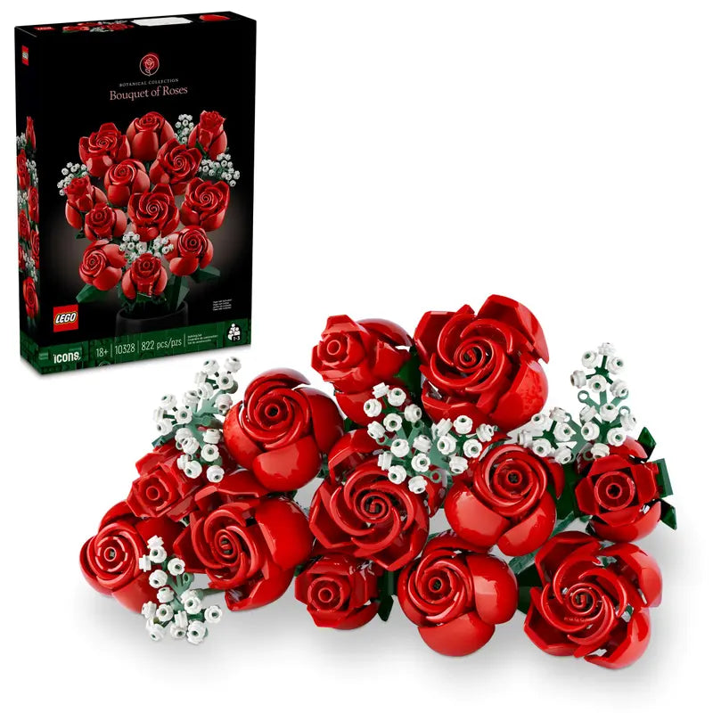 Lego 10328 Botanical Collection Bouquet Of Roses 18+