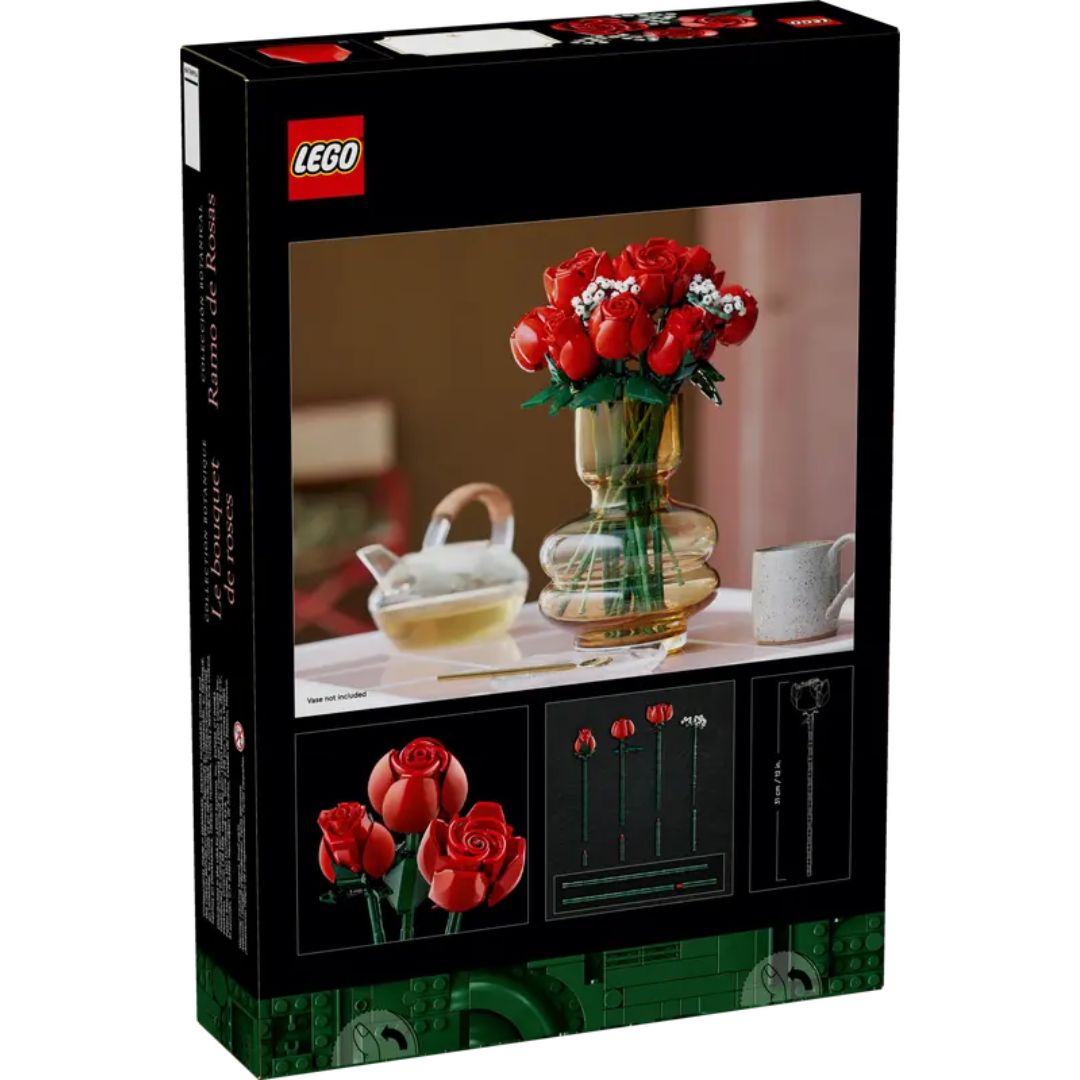 Lego 10328 Botanical Collection Bouquet Of Roses 18+