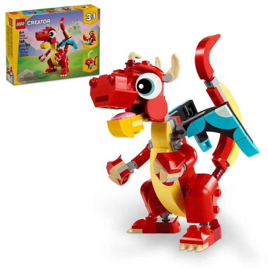 Lego Creator 31145 - Red Dragon +6y