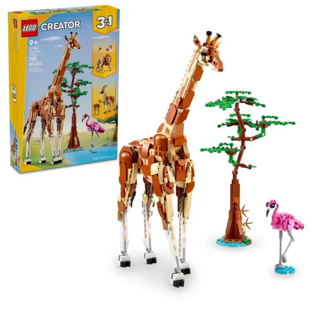 Lego 31150 Creator 3 In 1 Wild Safari Animals 9y+