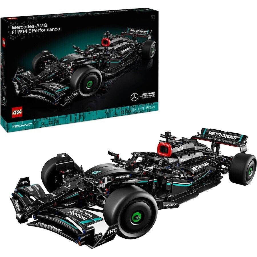 Lego Technic 42165 Mercedes-AMG F1 W14 E Performance Pull-Back 7+