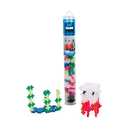 Plus Plus Tube 70pcs - Jellyfish