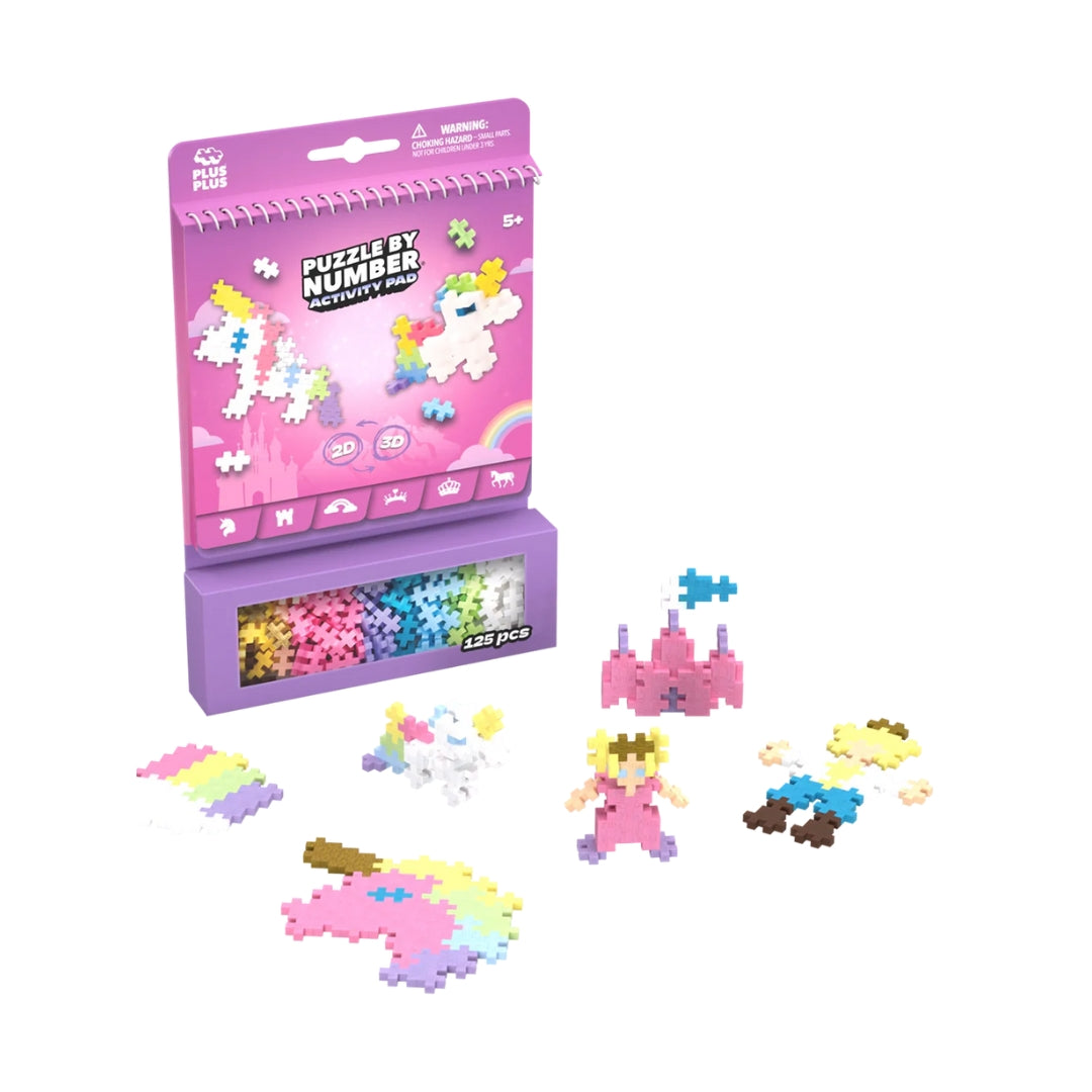 Plus Plus Activity Pad – Unicorns