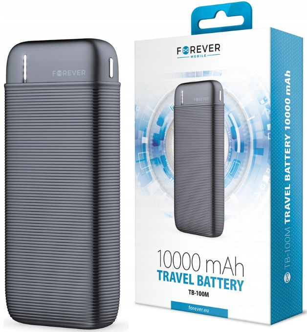 Forever Mobile 10000mAh Travel Battery (Power Bank)