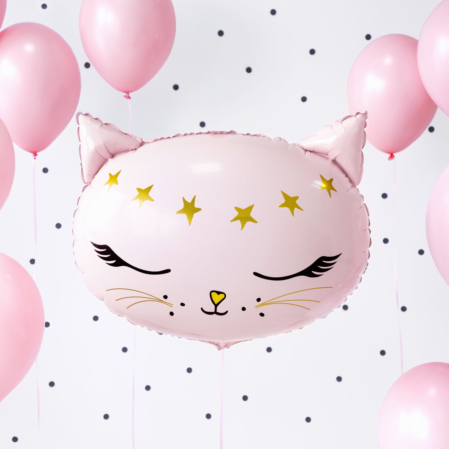 Helium Foil Balloon 48 x 39cm - Cat