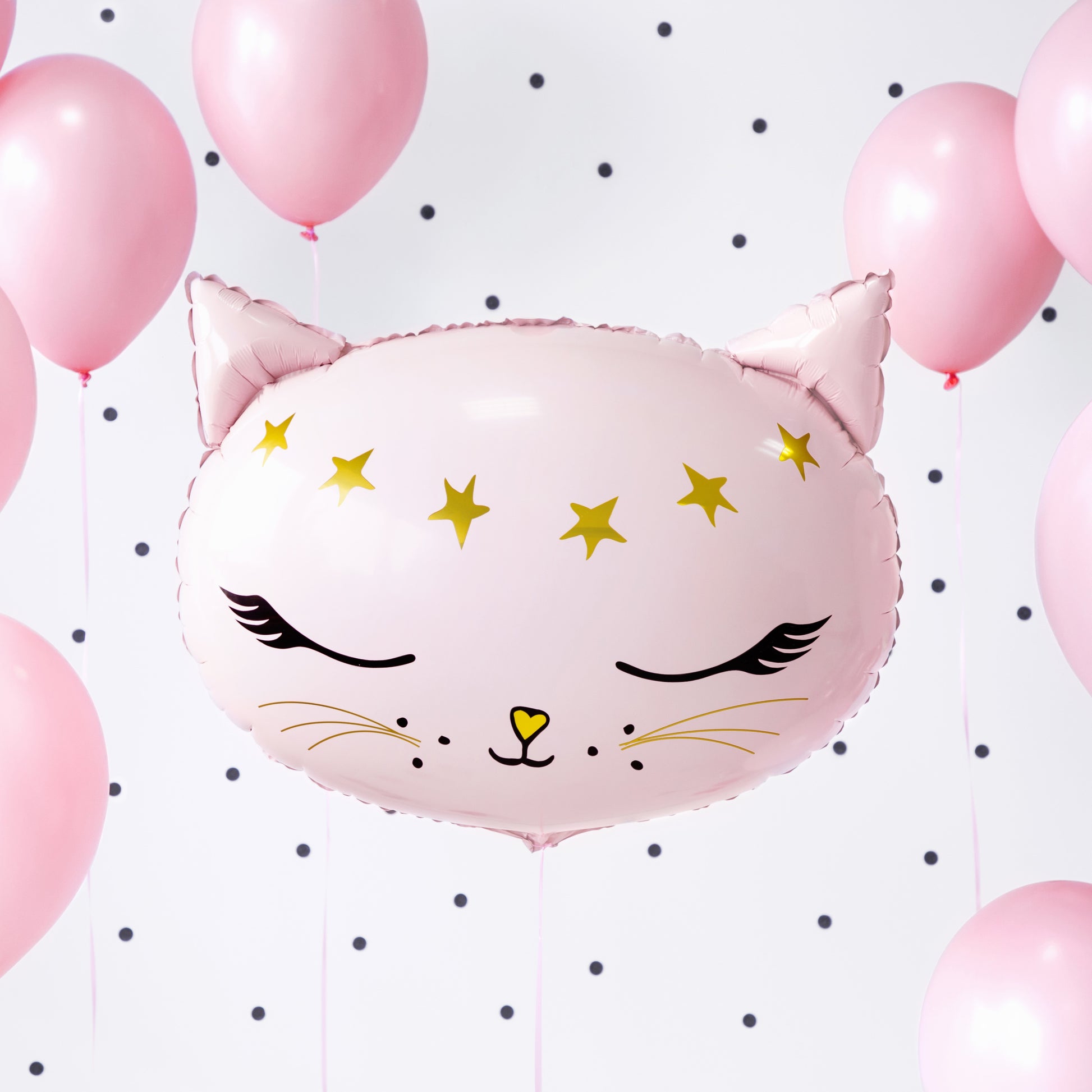 Helium Foil Balloon 48 x 39cm - Cat
