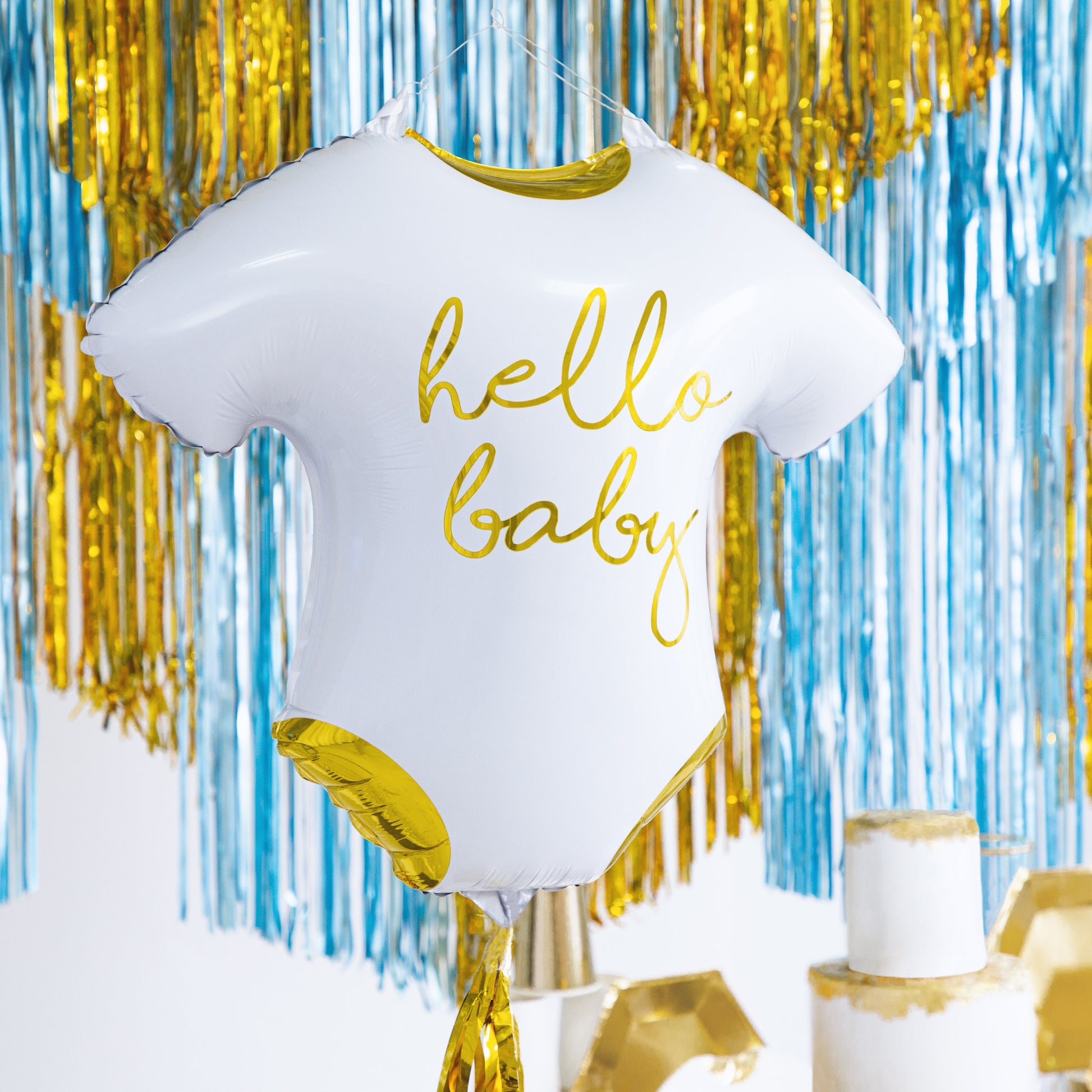 Helium Foil Balloon 50 x 45cm - Hello Baby