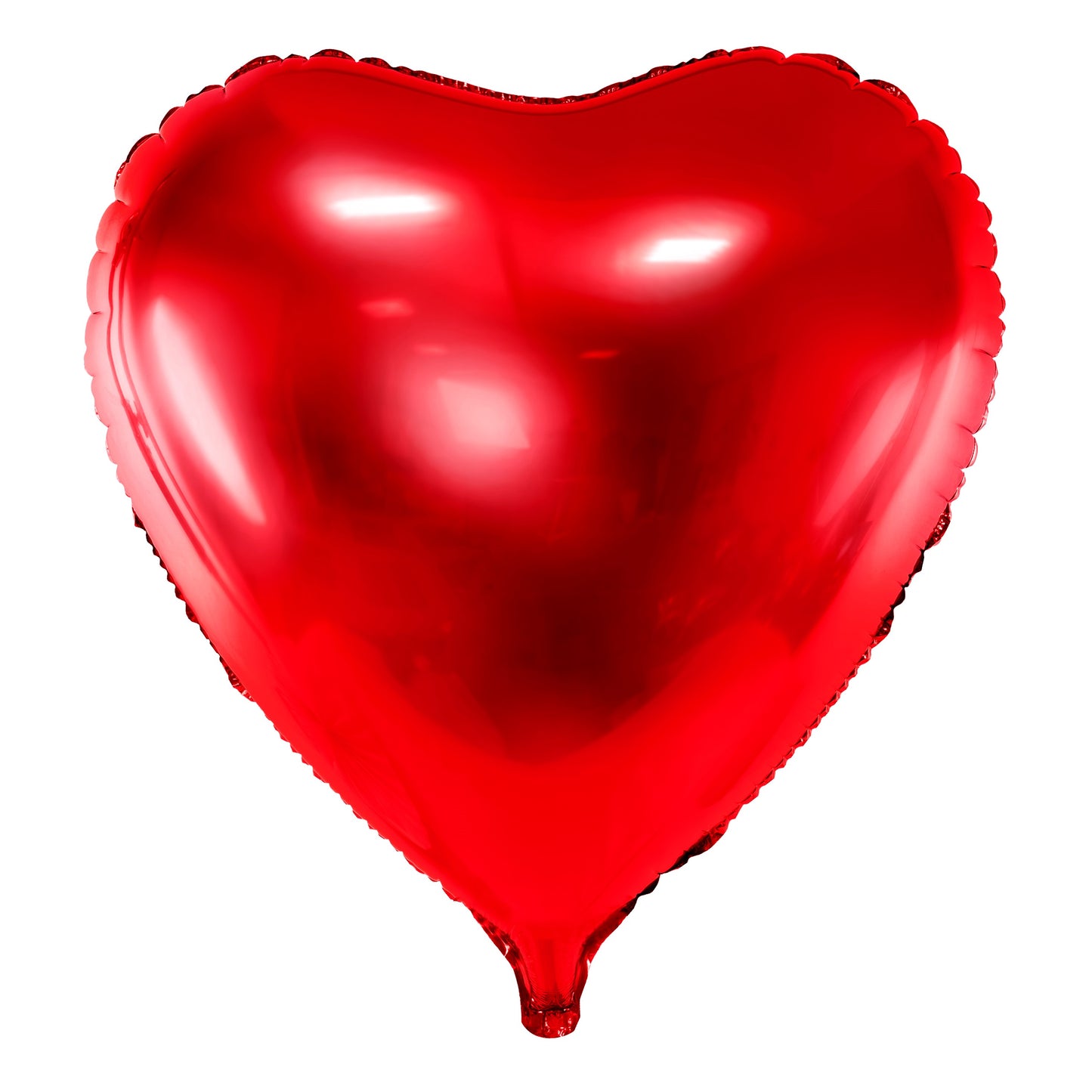 Helium Foil Balloon 68 x 72cm - Heart Red